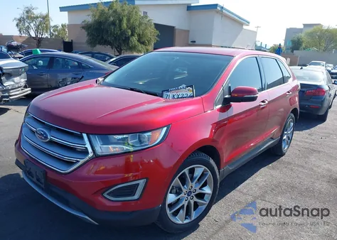 2015 Ford Edge Titanium из США, поврежденный, VIN 2FMTK3K92FBB61022